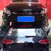 For VW Volkswagen Car Logo Front Grille Rear Trunk Decoration Sticker  For VW GTI Golf MK6 Polo Passat B6 CC Tiguan T-ROC Jetta Arteon