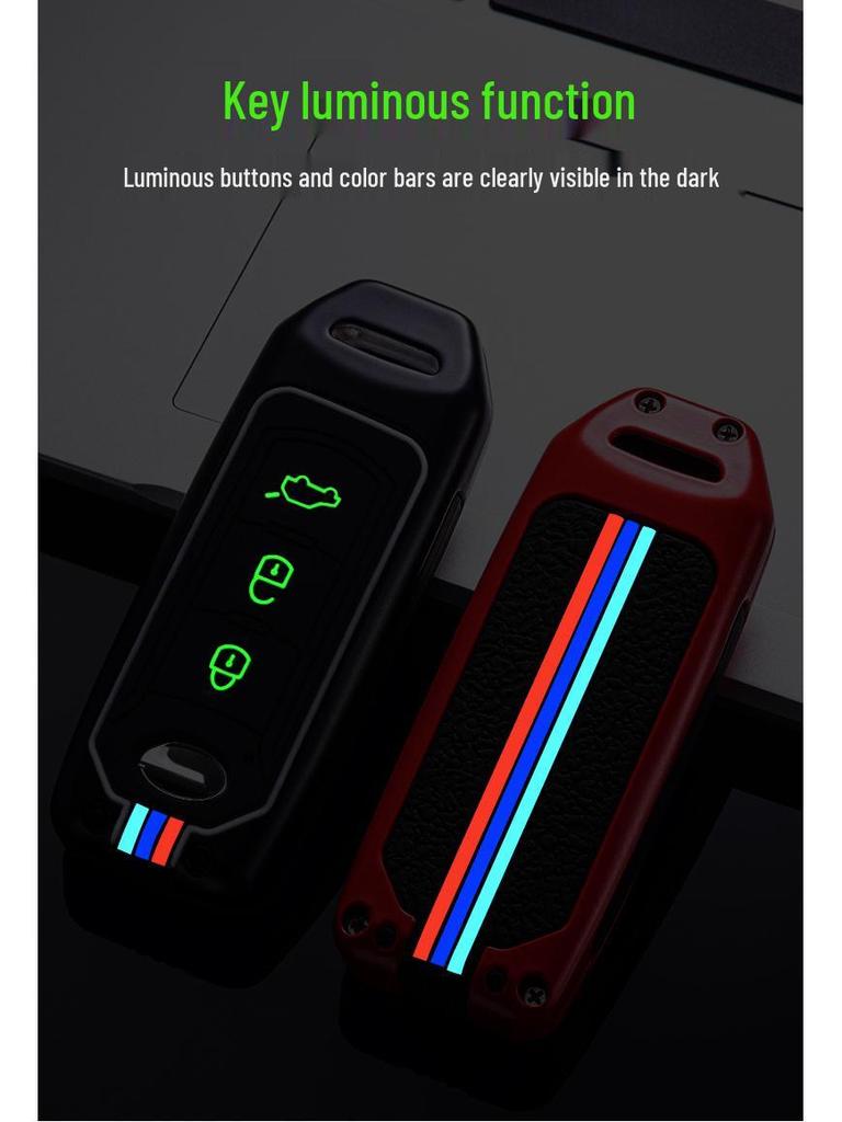 Compatible with GAC Trumpchi: GS4 Key Case, GS3, GA6, GA3, GA4, GS5 Key Fob Cover for Men and Women