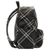 Burberry Check Design Zipper Closure Polyester Backpack Men backpack Gray 81022381
