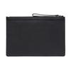 Bally Bollis Classic Red And White Striped Business Zipper Logo Leather Wallet Clutch Men Wallets Black 6224351