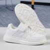 Kinder Vier Jahreszeiten Low Top Atmungsaktive Skateboardschuhe Kinder Studenten Trendige Lauf-Sportarten Jungen und Mädchen Bequeme Turnschuhe für die Halle
