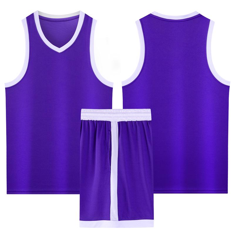 

Міцний 2K Джерсі в американському стилі Комплект баскетбольної форми - Чоловічий та жіночий командний тренувальний одяг з індивідуальними принтами Double Extra Large