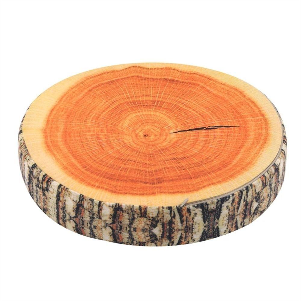 Tree Stump Stump Stuffed Doll Stump Shaped Plush Toys Woods Grain Plush Toy Decorative Pillows