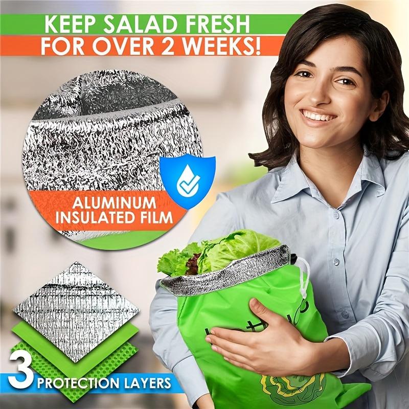 Vegetable Storage Bags, Reusable Prevent Ripening Produce Bags, Durable Banana Storage Freshness Bag, Lightweight Refrigerator Fruit Bags