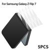 5PCS Soft Middle Hinge Hydrogel Film for Samsung Galaxy Z Flip 7 Z Fold 7 HD Clear Anti-scratch Hinge Screen Protector TPU Cover