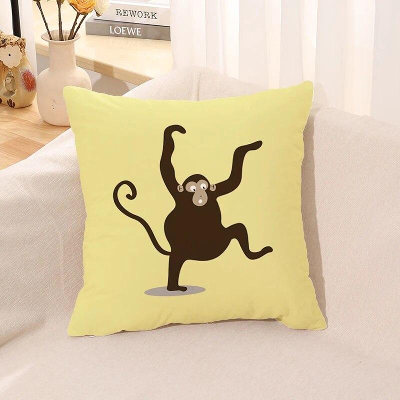 Sleeping Pillow Animal Cushion Cover Car Office Gift   Sofa   Decorative