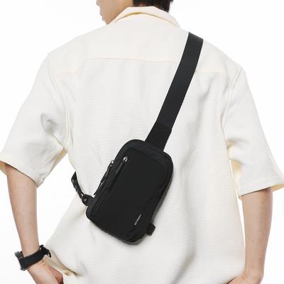Simple Trend Casual Personality Men's Breast Bag Japanese Light Shoulder Small Backpack Women's Leisure Sports Messenger Bag