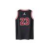 Jordan Simple Letter Number Print Round Neck Pullover Loose Sleeveless Vest Kids Tops Black JD2122087GS-001