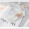 Matte Transparent Pencil Case Frosted Plastic Pen Storage Box For School Office Stationery Organization Supplies