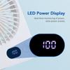 3in1 Desktop Fan Silent Small Fan 5 gear Ultra-Thin Strong Wind Handheld Fan Hanging Wall Fan USB Charge Summer Cooling Device