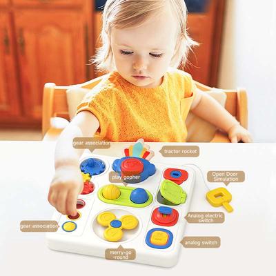 Beschäftigungstafel Kleinkind Sensorische Tafel Musik Lichtschalter Lernen Sensorisches Spielzeug Pädagogisches Frühes Kinderspielzeug Geschenke