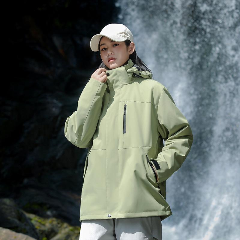 

Men s Multi-Color 3-in-1 Detachable Mountaineering Jacket - Autumn/Winter S