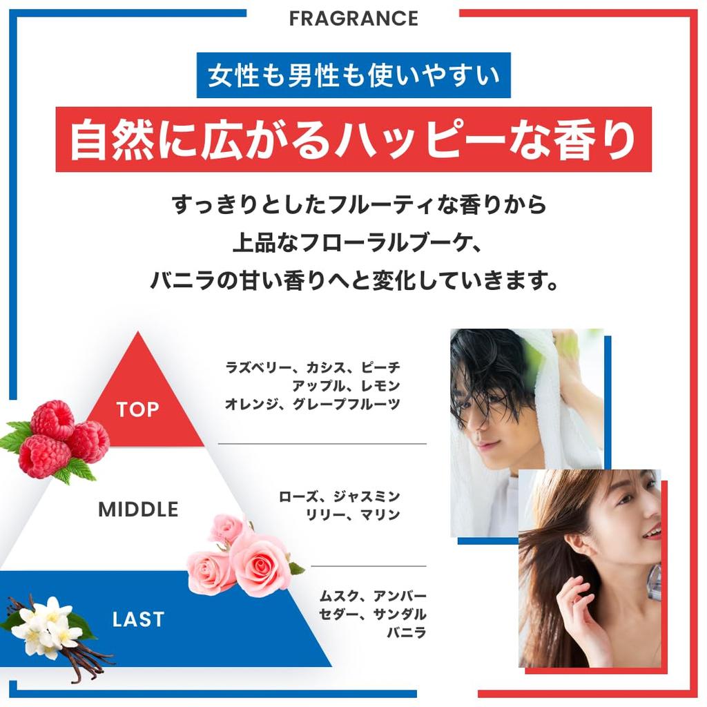 OCEAN TRICO Answer Shampoo and Treatment Set, 400mL each, Naturally Happy Scent (Shampoo and Treatment Set)