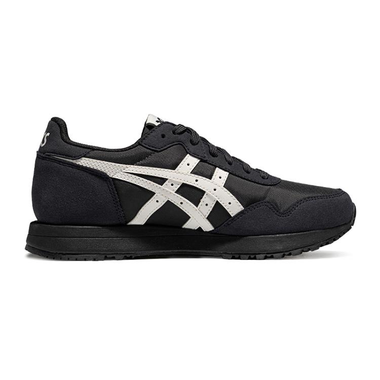 Asics Low Top Casual Shoes Unisex Black White 1203A956-001