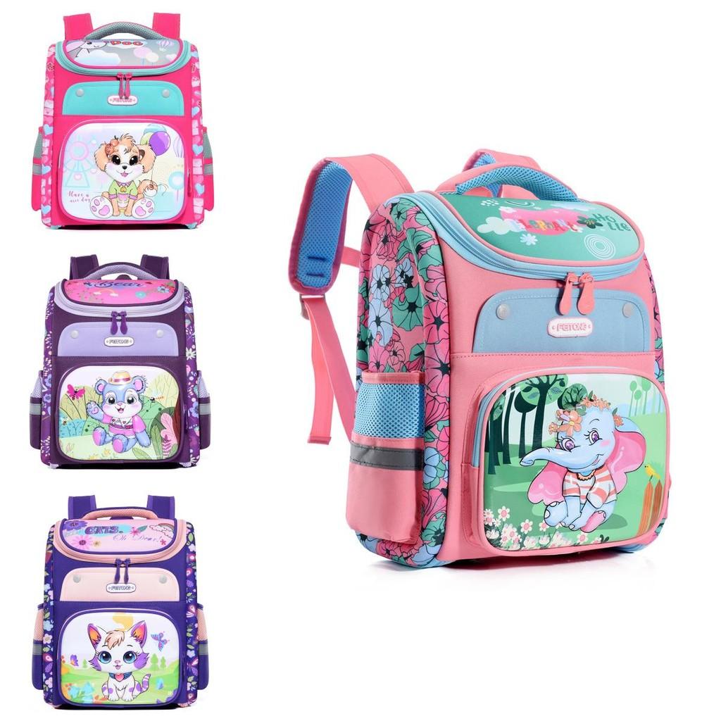Modern High Quality Cartoon School Backpack For Kids With Lightweight Comfortable Design