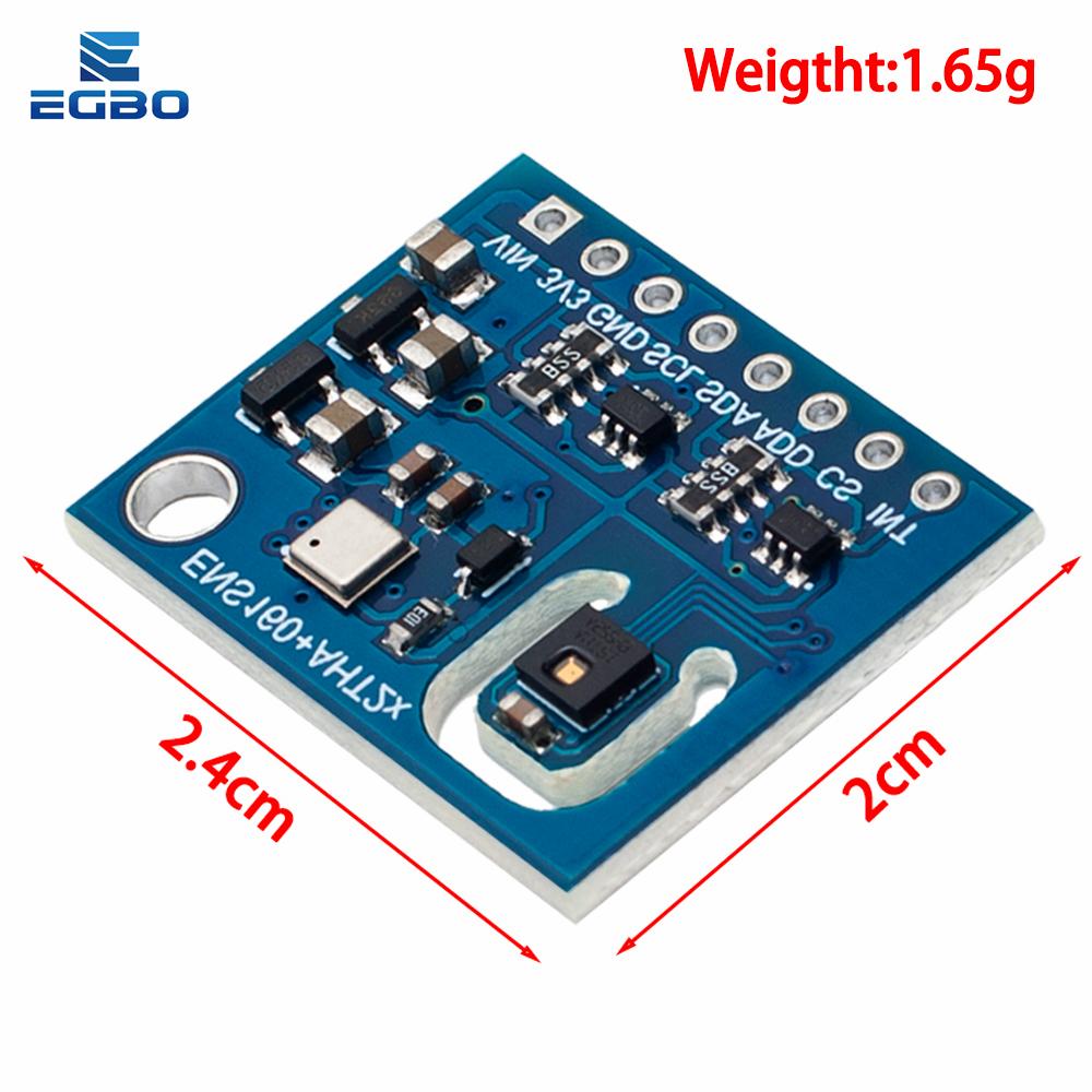 EGBO ENS160+AHT21 CARBON Dioxide CO2 eCO2 TVOC Air Quality And Temperature And Humidity Sensor Replace CCS811 For Arduino