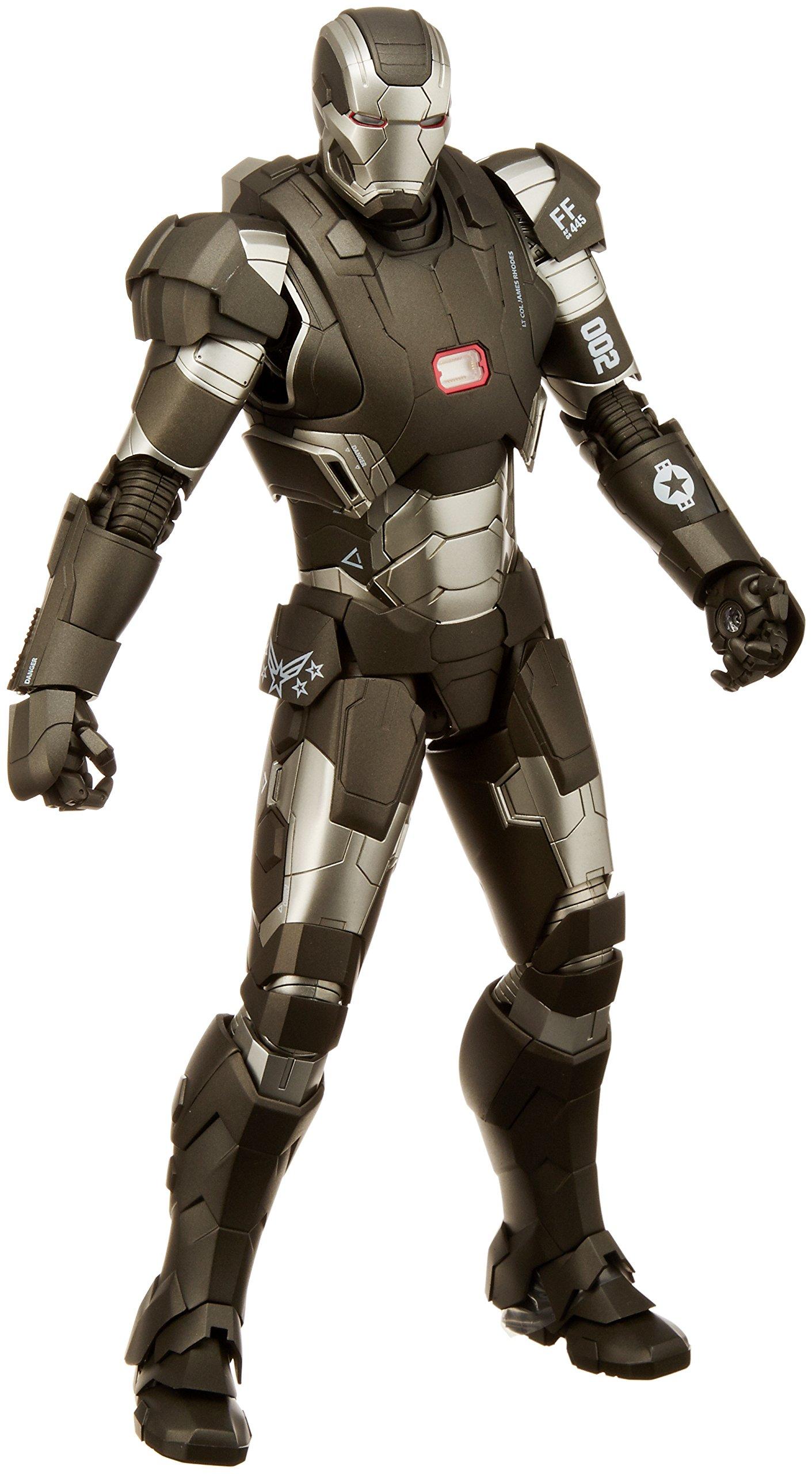 

Movie Masterpiece DIECAST Iron Man 3 War Machine Mark II Scale Painted Movable Figure 1/6 Die-Cast