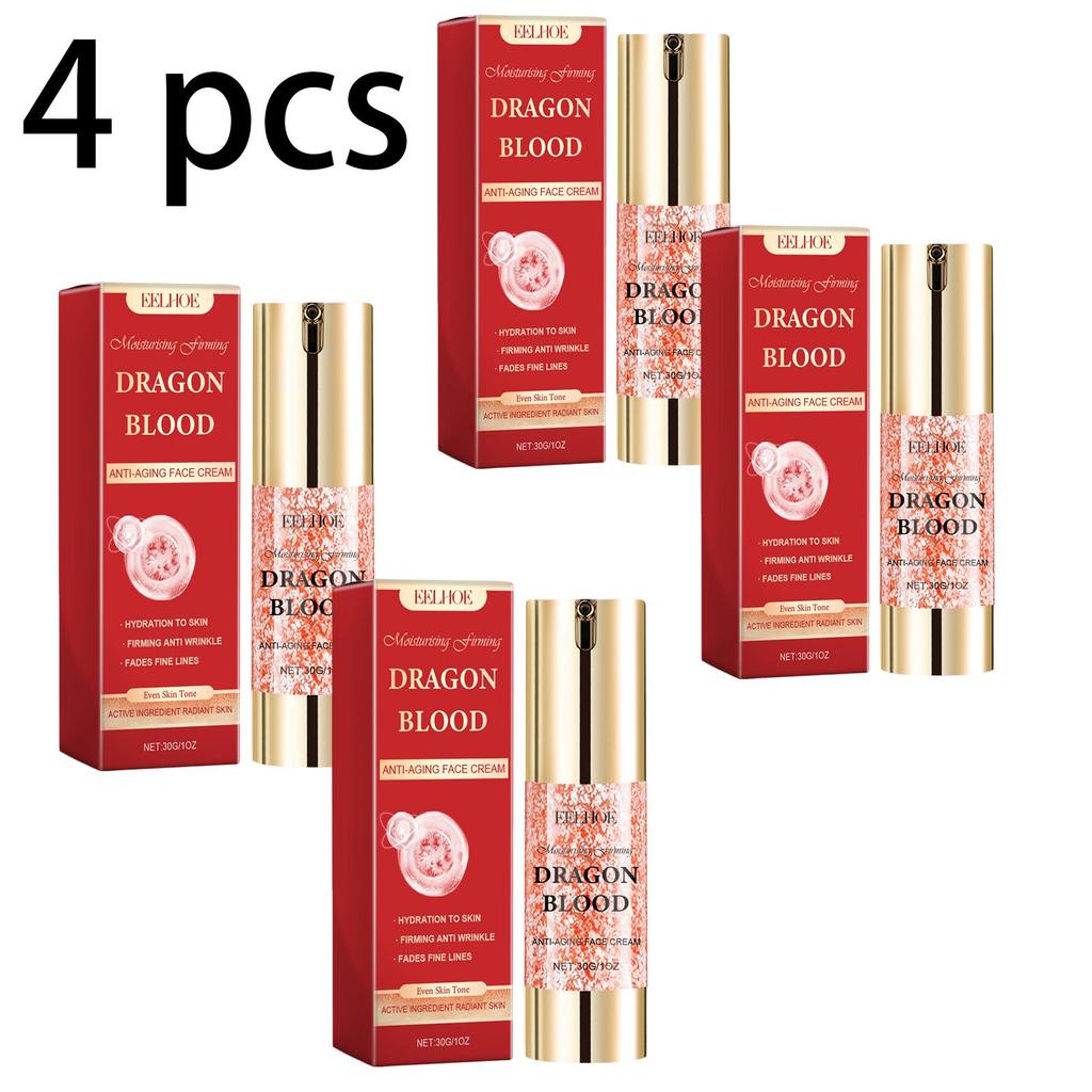 EELHOE Dragon's Blood Anti-Wrinkle Cream 30g, Reduces Wrinkles, Moisturizes, Firms, Brightens Skin Tone, Anti-aging Cream Essence
