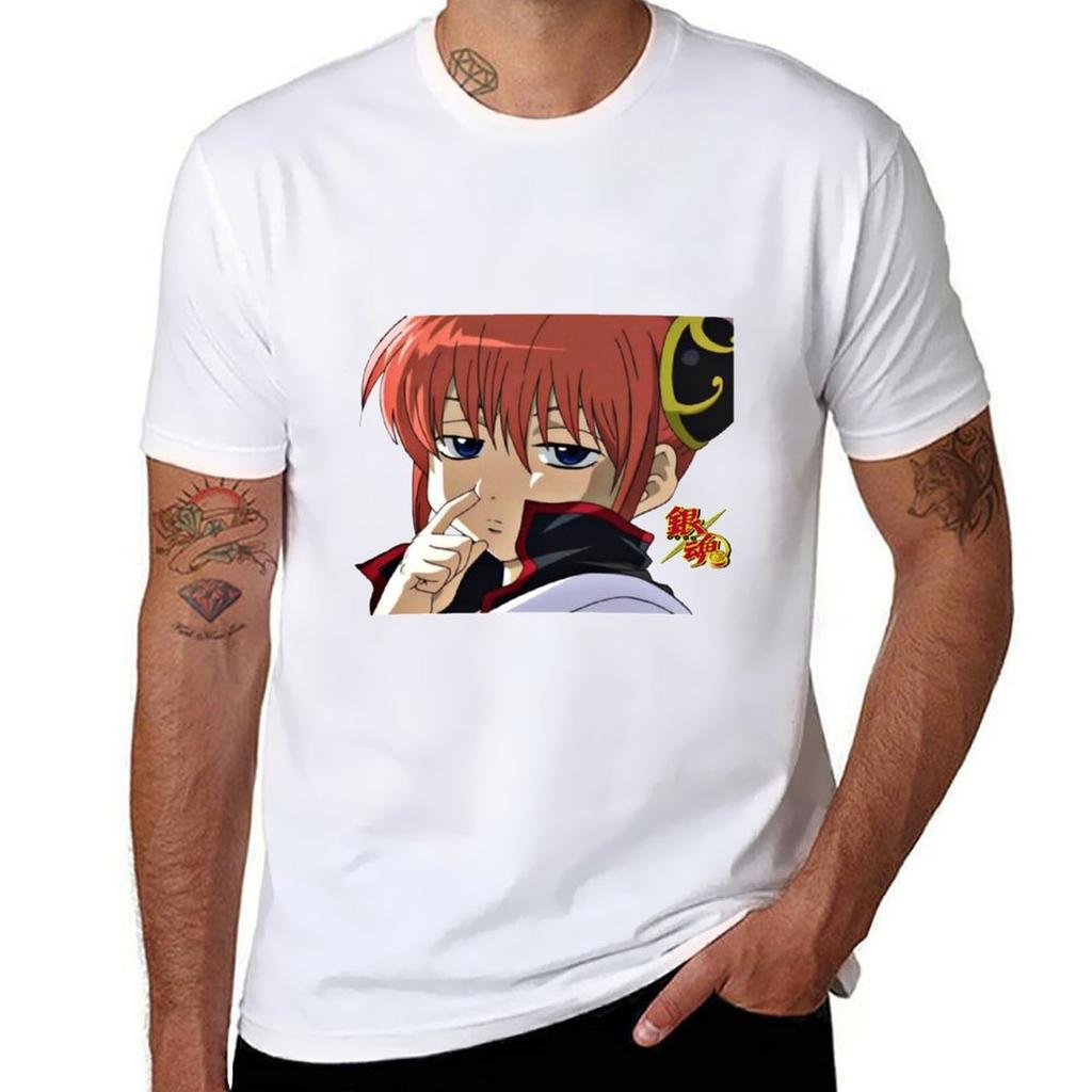 Gintama Tshirt Plus Size Everyday Tee Shirt