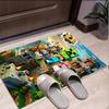Gamer Pattern Rug, Indoor/Outdoor Mat, for Picnic, Gameroom, Bedroom, Office, Living Room, Home Decor Carpet, Birthday Gift