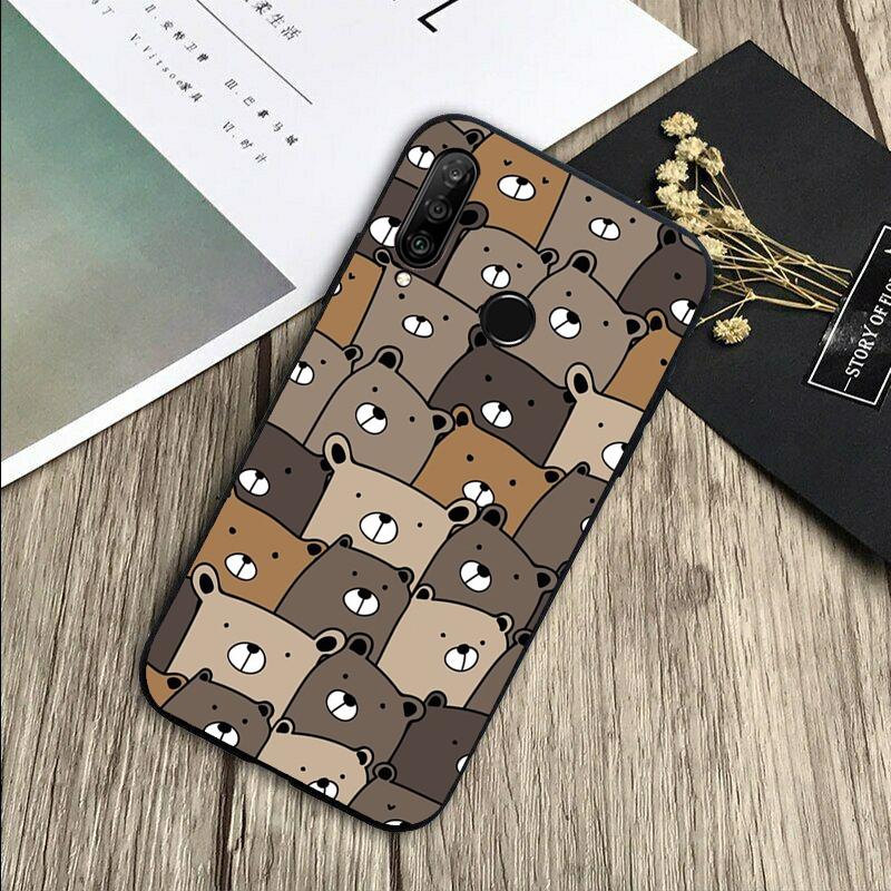 Grizzly Bear For Huawei Nova Y72 Y73 Y90 Y70 Y60 Y91 Y61 12s 12i 11i 8i 9 10 SE P40 Lite P60 P30 Pro Case