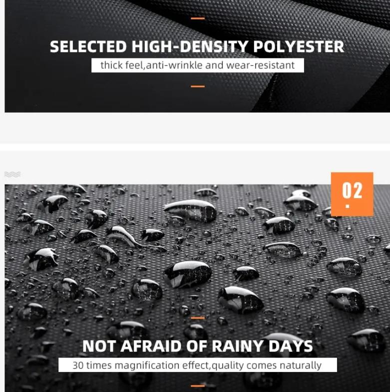 Outwalk Nowa męska modna torba typu crossbody 9,7 cala wielofunkcyjna torba na klatkę piersiową torba podróżna do uprawiania sportów na świeżym powietrzu