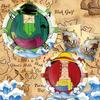 Anime One Piece Disposable Tableware Birthday Party Decoration, Cartoon Luffy Zoro Tableware Tablecloth Balloon Party Supplies