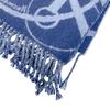 HERMES cashmere Click crack Scarf Navy cashmere Used