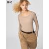 Uniqlo HeaTTech Cashmere Blend U Neck T  Long Sleeve  exTra Warm