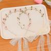 Versatile Pearl Flower Satin Headband for Girls and Adults – Fairy Mori Style