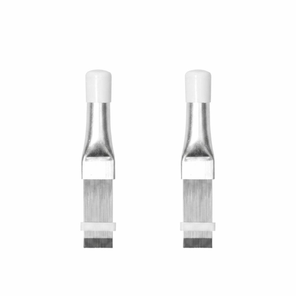 2pcs Evaporator Radiator Fin Fin Straightener Coil Cleaner Brush  For Household Appliance
