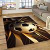 Soccer Football Field Rug Carpet for Living Room Bedroom Home Decor,Floor Mat Non-slip Decoration for Sofa Kitchen Doormat Gifts