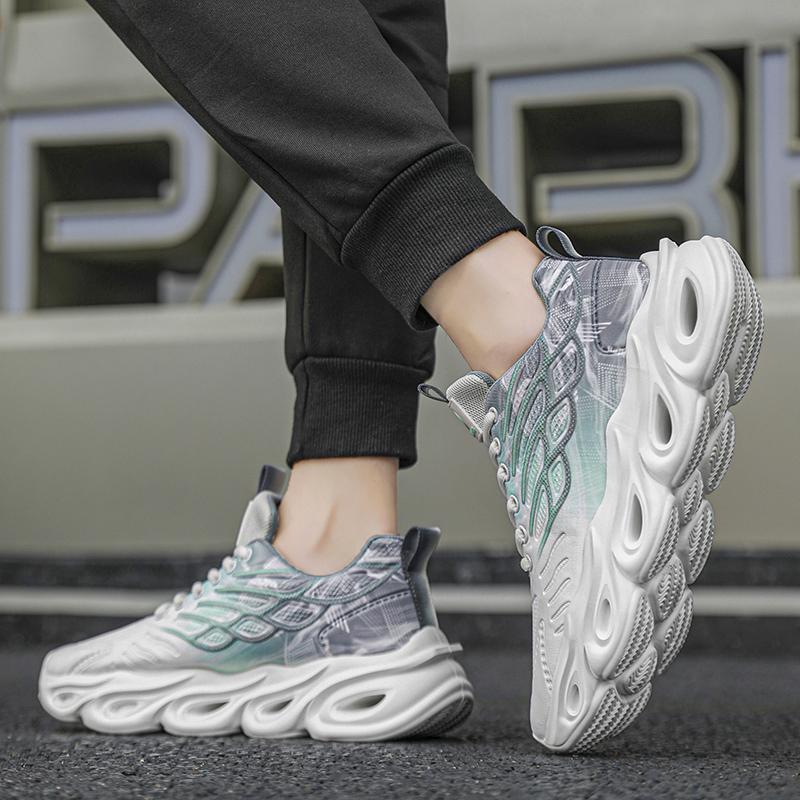 Sneaker Herrenschuhe Neu Lässig Sportlich Dicke Sohle Höhenerhöhend Leichtgewicht Mode Marke Hochwertige Lässige Laufschuhe