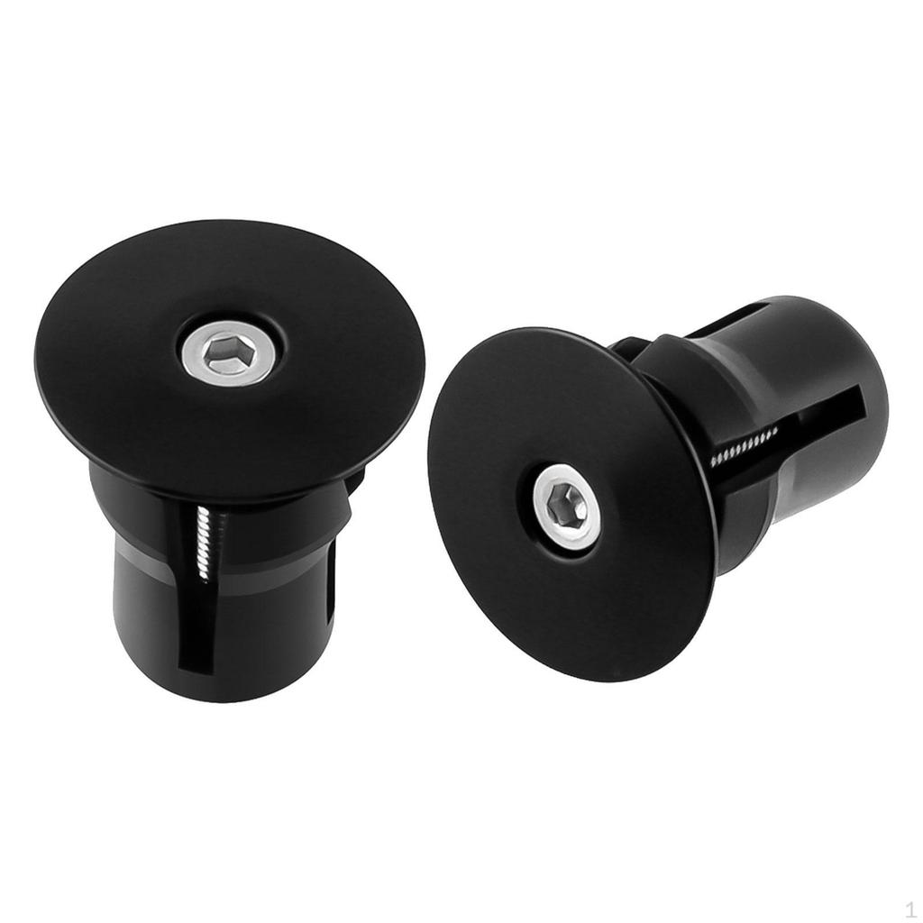 2 Pack Handlebar Plugs for Bikes, Folding Bike Accessories