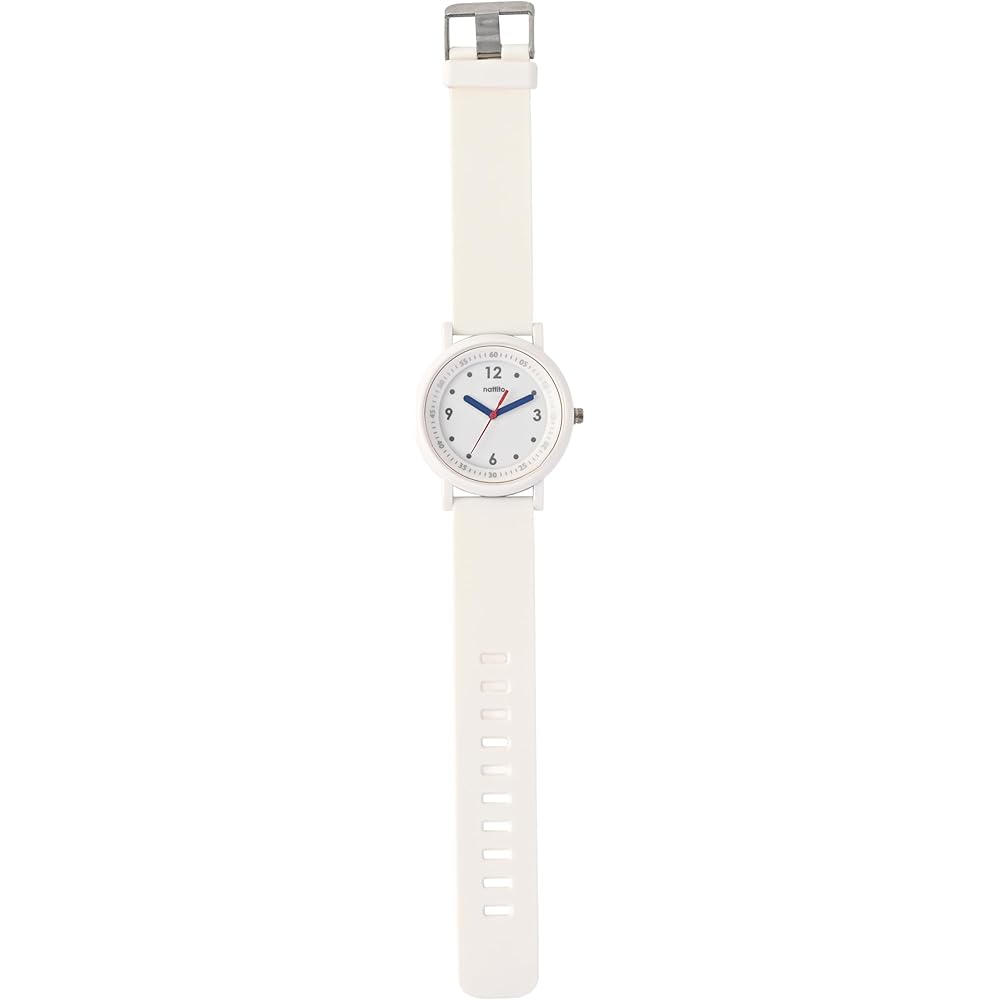 Fieldwork Unisex Analog Watch White 20mm Simple Design Urethane Strap Casual Fashion Accessory
