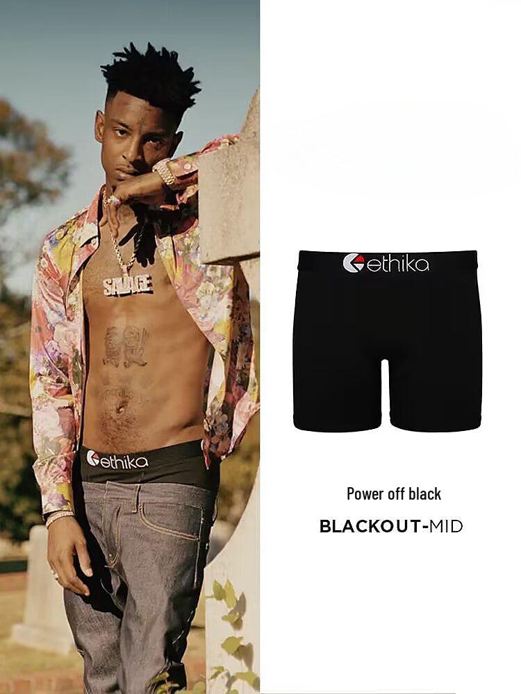 Slip Uomo Ethika Traspiranti Anti-Sfregamento con Cavallo in Cotone Antibatterico, Vita Media.