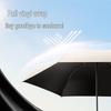 Baizao Portable Mini Tri-Fold Sun & Rain Umbrella
