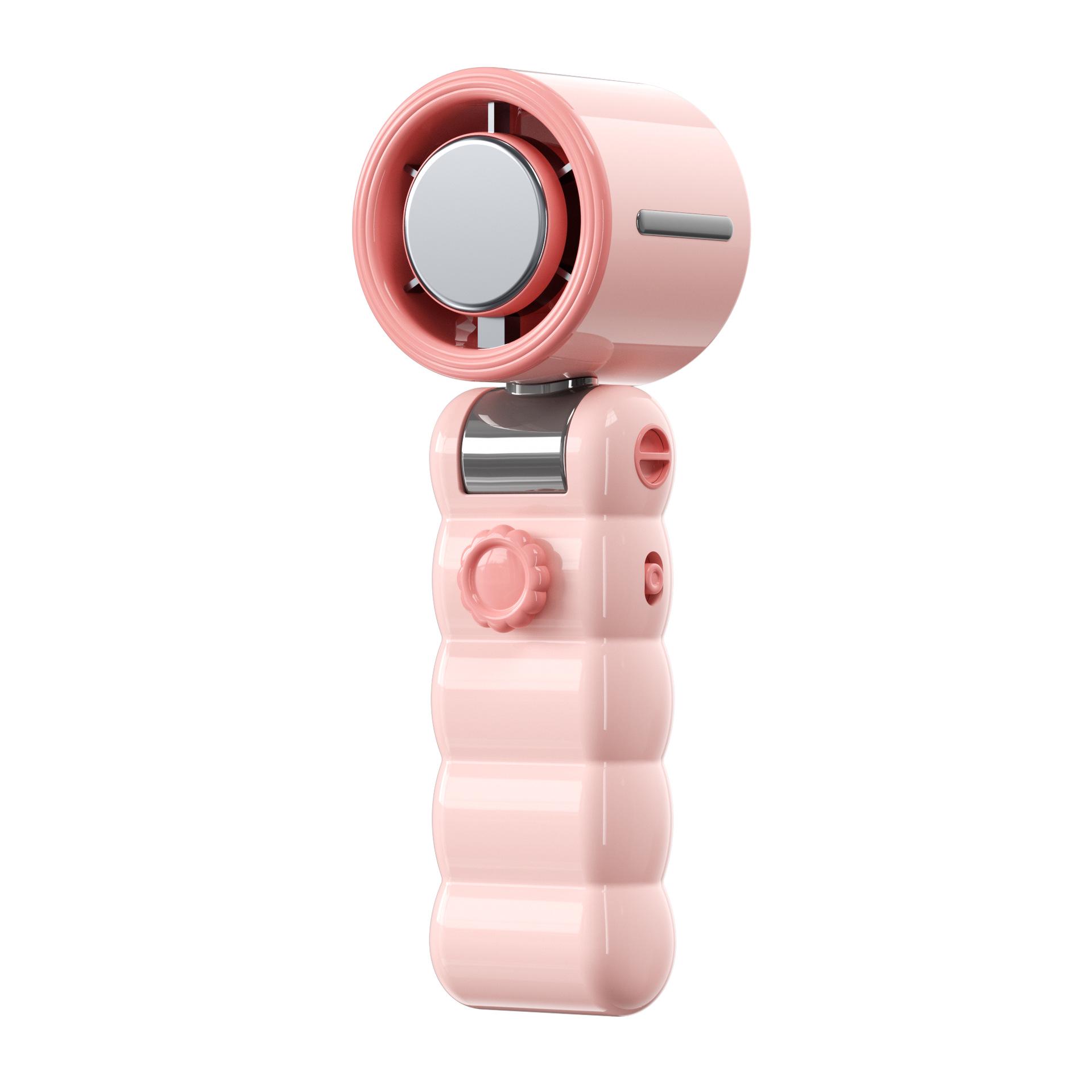 Turbo High-Speed Foldable Handheld Neck Fan with Ice Pack Cooling, 2026 Model Y28
