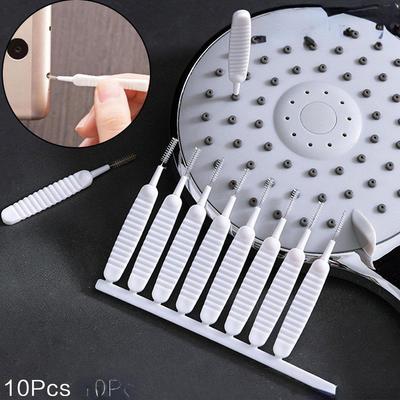 10Pcs Shower Head Cleaning Brush Washing Anti-clogging Small Brush Pore Gap Cleaning Brush