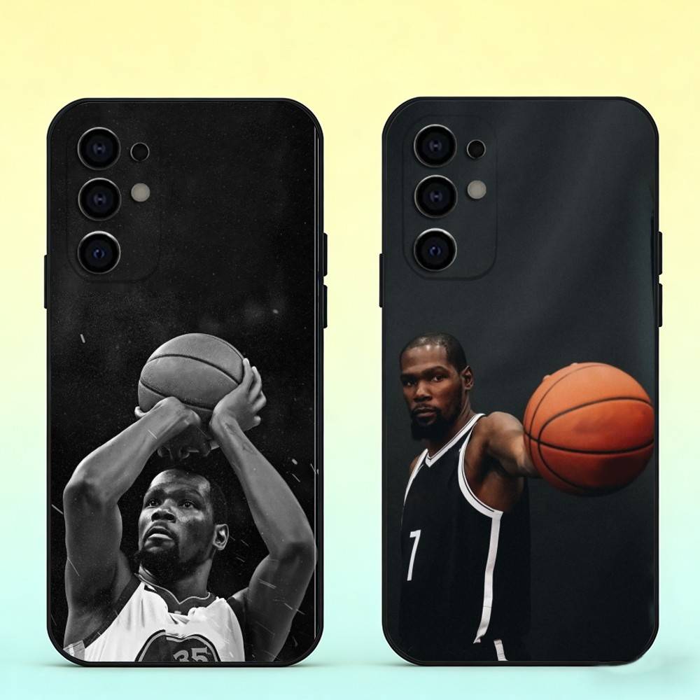 Basketball K-Kevin D-Durant 7 Phone Case For Samsung S25,S24,S21,S22,S23,S30,Ultra,S20,Plus,Fe,Lite,Note,10,Black Cover