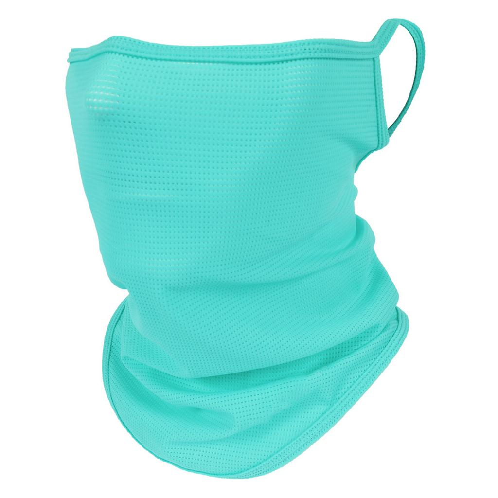 Breathable Bandana Face Mask for Cycling Hiking Elastic Ice Silk Tube Scarf Headband Neck Gaiter Snood Outdoor Headwear