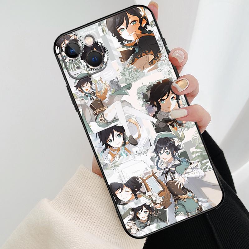 

Genshin Impact Aesthetics Phone Case For iPhone 17 Pro Max 16 15 11 13 12 14 Pro Max mini 15 16 Plus 16e 17 Air Cover iPhone 13 mini