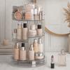 Space Saving Rotating Cosmetic Storage Rack Large Capacity Cosmetic Organizer Skincare Storage