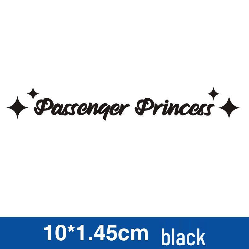Reflective Car Sticker - Passenger Princess Rearview Mirror Decoration