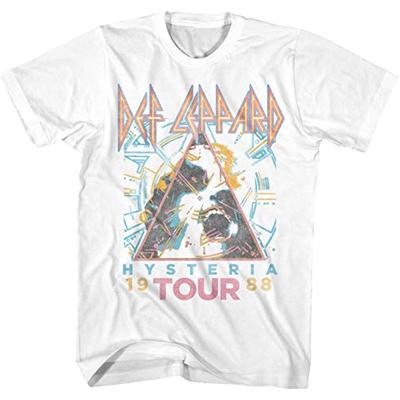 Def Leppard Heavy Hair Metal Band Rock Roll Hysteria Unisex T-shirt