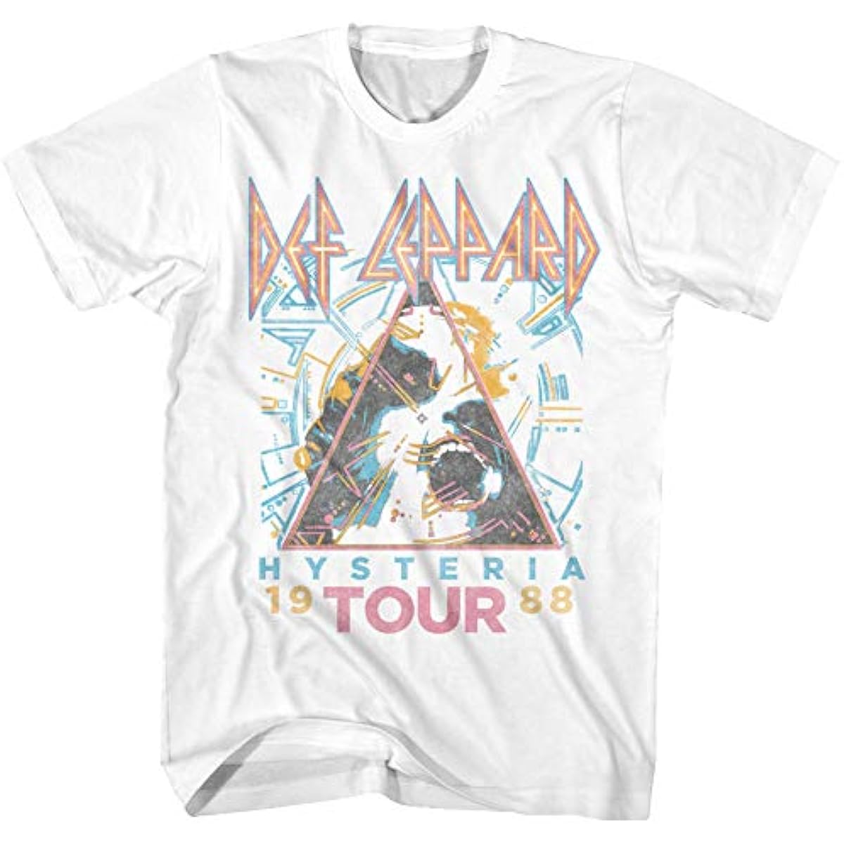 

Футболка унисекс Def Leppard Heavy Hair Metal Band Rock Roll Hysteria S