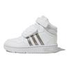 adidas Hoops Mid 3.0 Ac Συνθετικό Δέρμα Ανθεκτικά Ψηλά Αθλητικά Παπούτσια Βρεφικά Αθλητικά Παπούτσια Λευκά HP2660