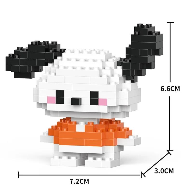 Cartoon Building Blocks, Animal Dolls, Educational Assembling Toys, Ornaments, Small Particles, Children's Birthday Gifts