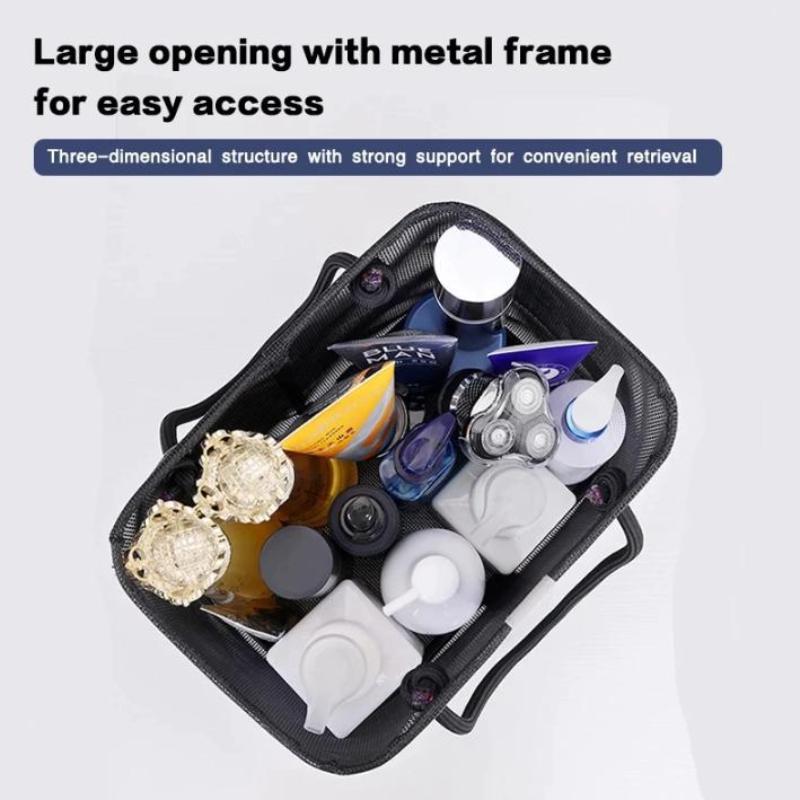Portable Tote Shower Basket Waterproofbag With Handle Large Capacity Toiletry Bag Organizer Unisex