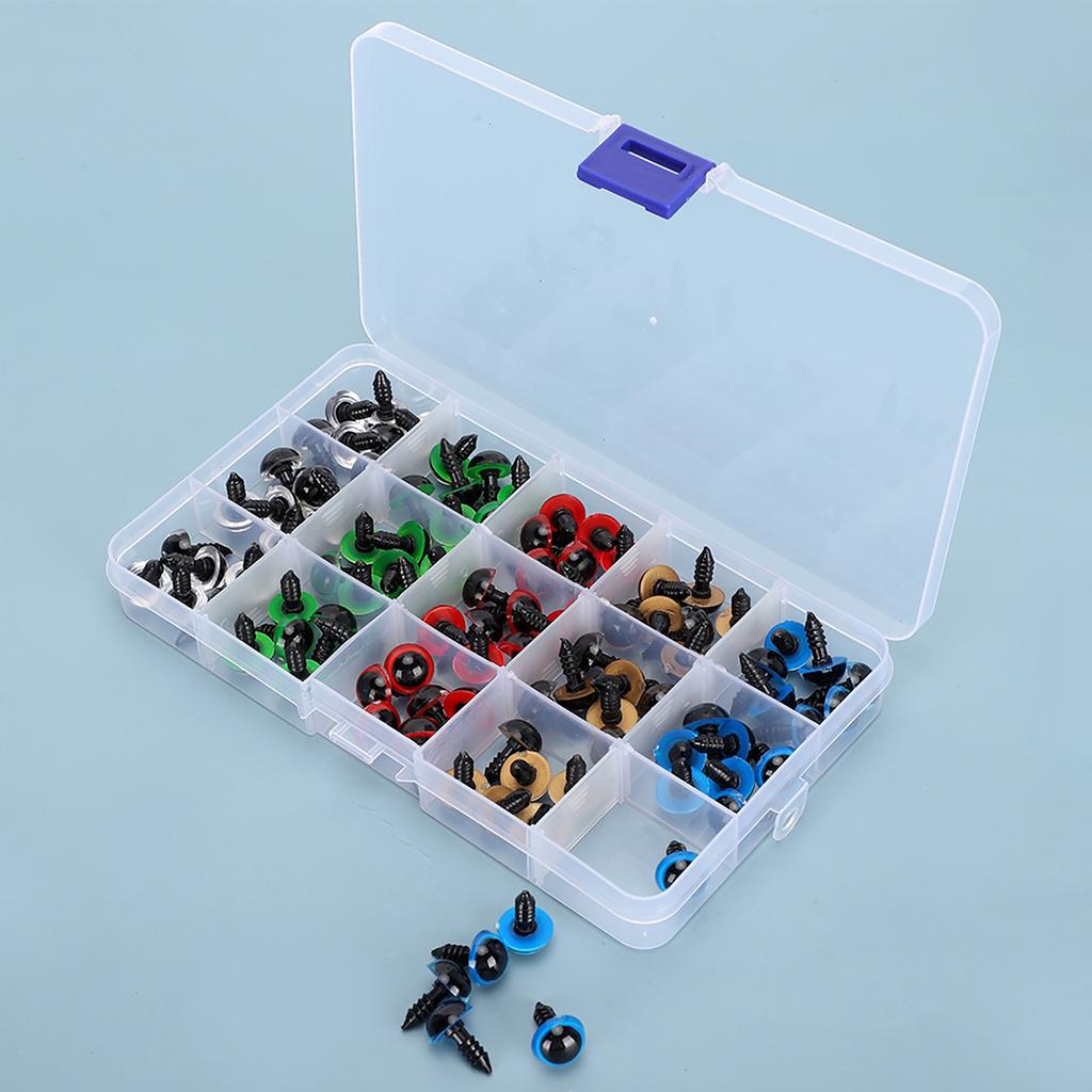 Doll Eyes Plastic Craft Color DIY Children Teddy Bear Plush Animal Toy Accessories100 x 12mm 15